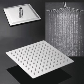 Square Wall Mounted Rainy Waterfall Shower Head