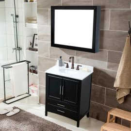 Widespread Dual Handle Deck Mount Bathroom Sink Faucet Oil Rubbed Bronze
